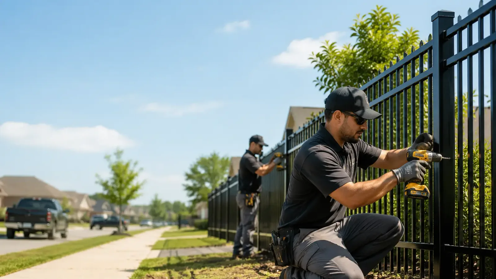 Metal Fence Installation in Mirando City, TX